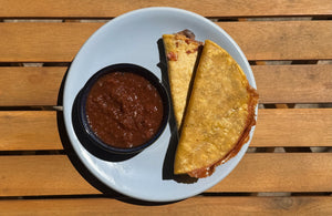Make Cheesy Black Bean Quesadillas in Minutes