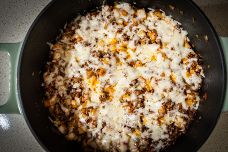 La versión de Claudette Zepeda del «bistec con patatas»: «Chile Pasado»