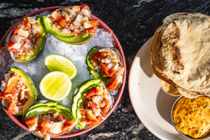 Chocolate clams ceviche