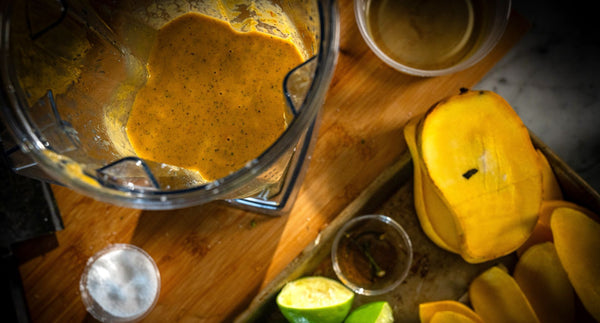 Charred Mango Habanero Salsa