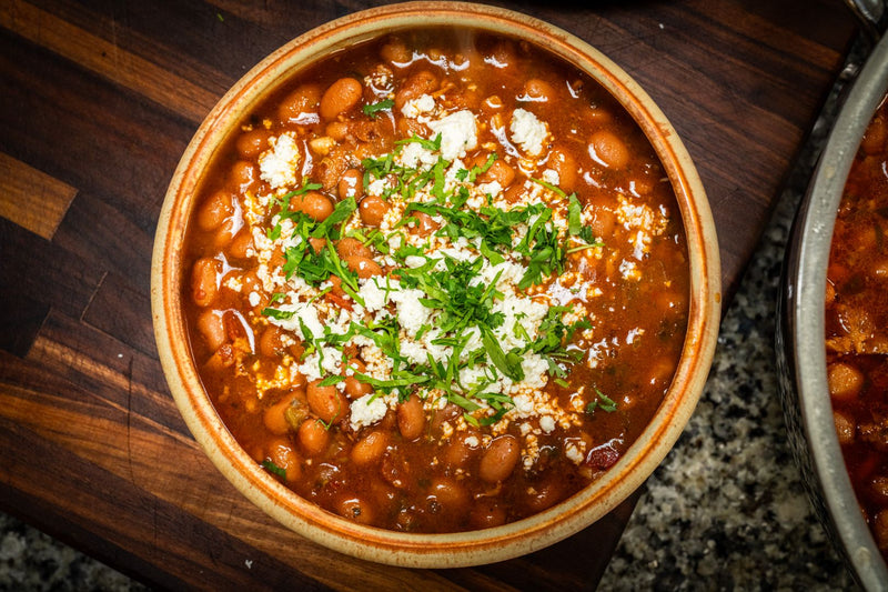 Frijoles Charros Recipe with Chorizo, Bacon, and Beans
