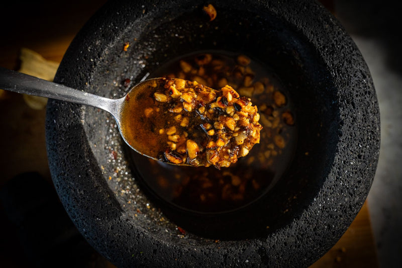 Salsa de cacahuete de Gustavo Romero