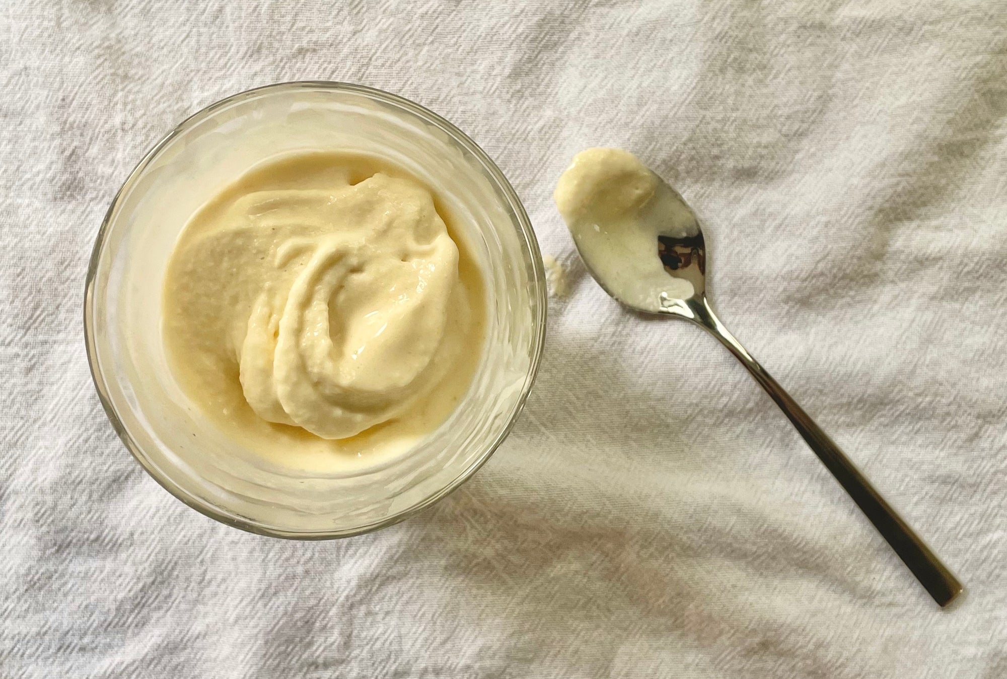 Masa gelato and shortbread by Brian Levy