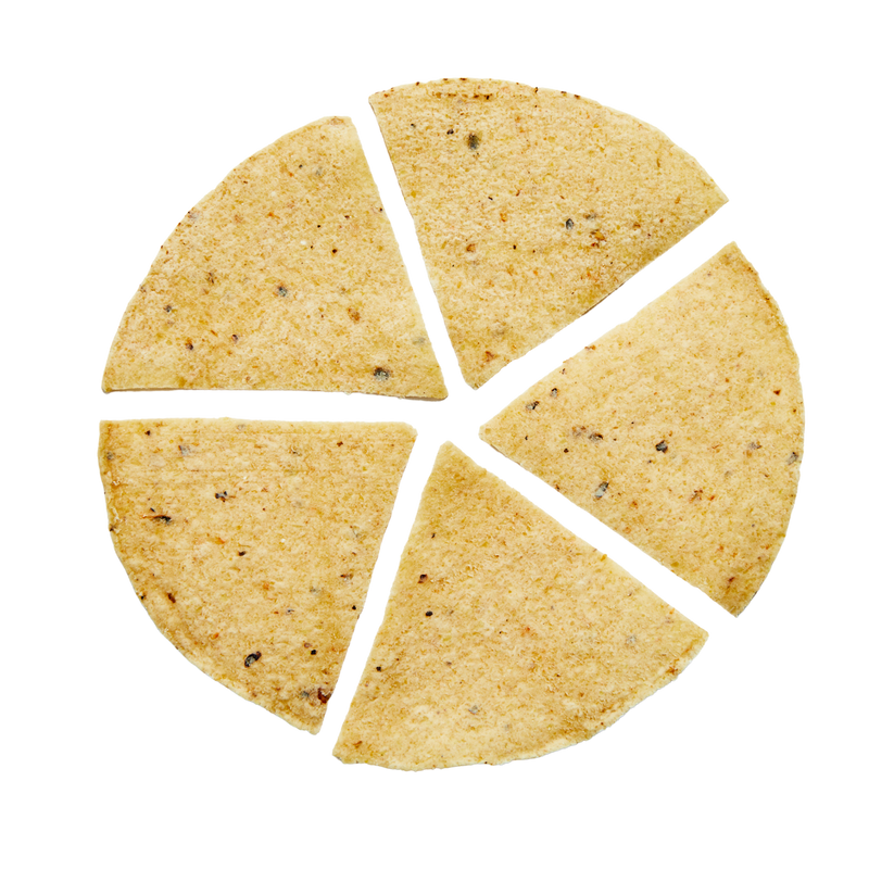totopos precortados congelados