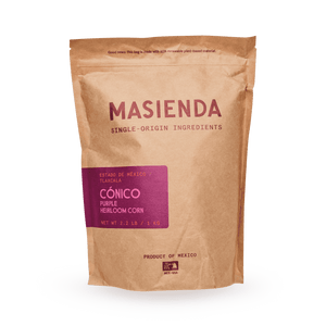 Heirloom Corn | Masienda Purple Cónico Corn from Mexico | #4 of #4
