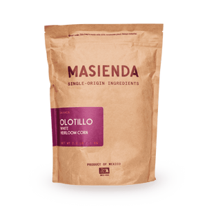 Heirloom Corn | Masienda White Olotillo Blanco from Mexico | #4 of #4