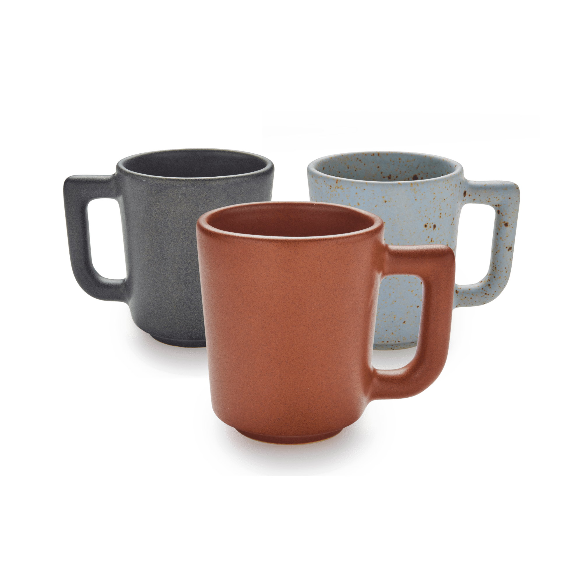 Modern Mugs with Thick Handle