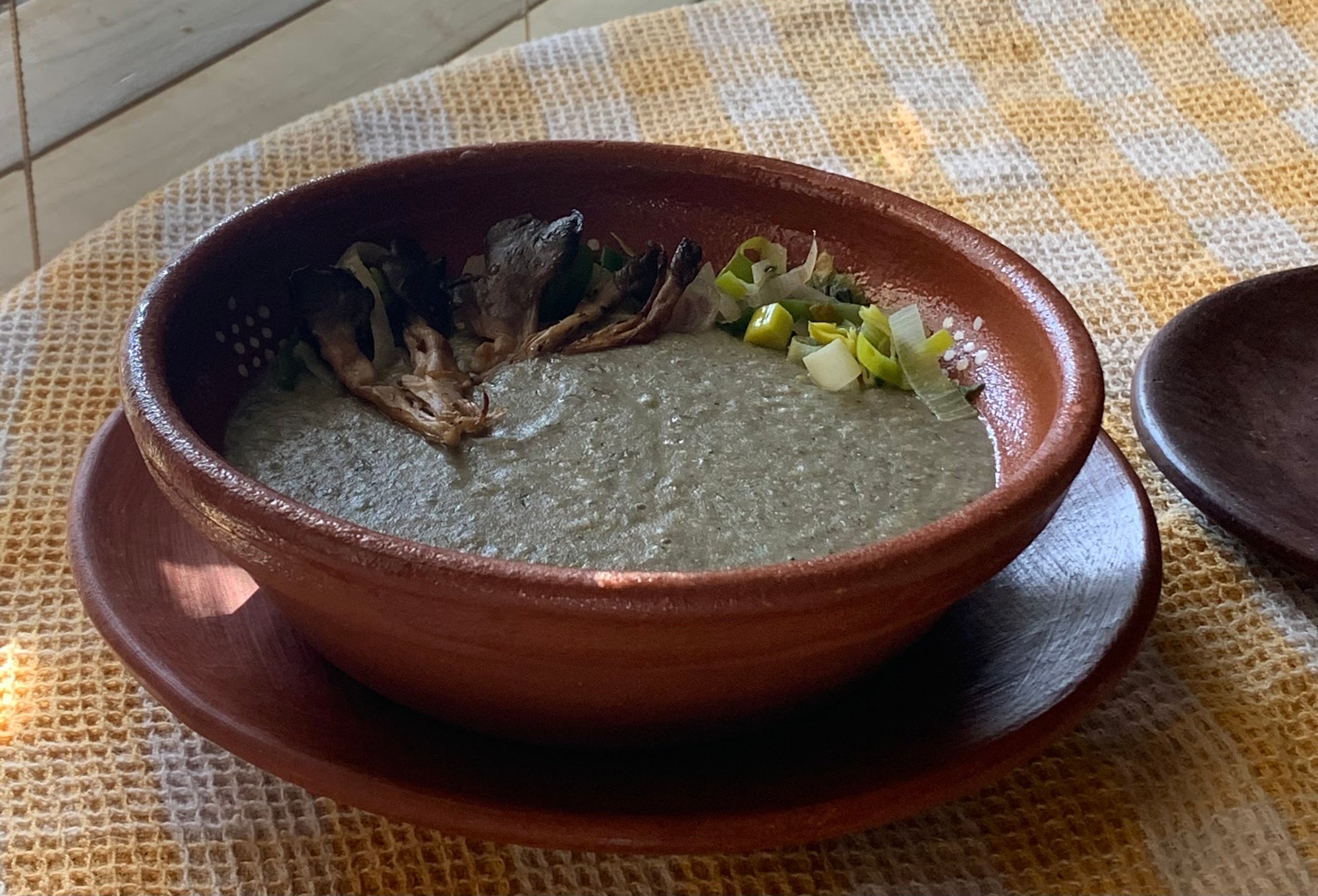 La sopa de setas y masilla más acogedora del otoño