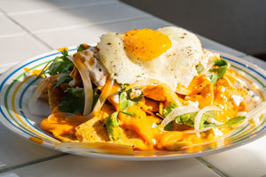 Sube la temperatura con chilaquiles de zanahoria y habanero