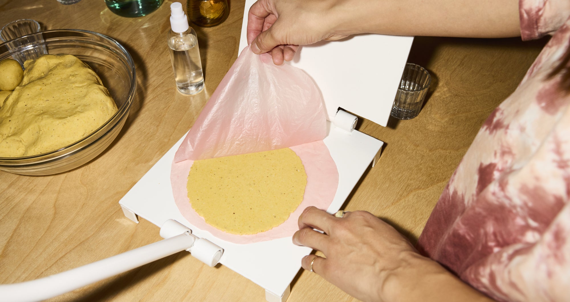 Prensa para tortillas o tortilladora