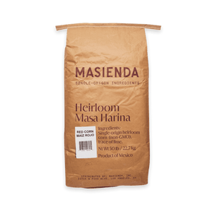 Harina de Masa Heirloom | Masa Harina Roja Masienda | 50 lb | #3 de #3