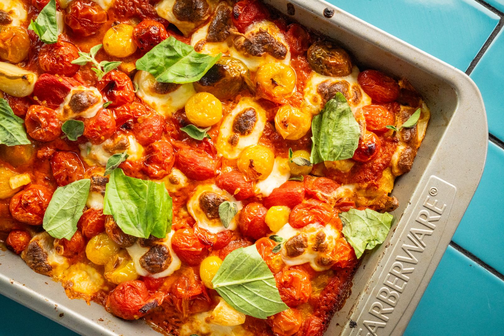 BLISTERED TOMATO ENCHILADAS