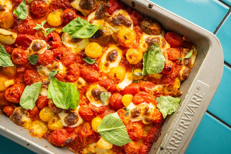 BLISTERED TOMATO ENCHILADAS