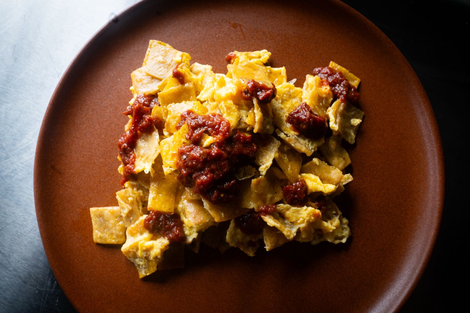migas on a plate