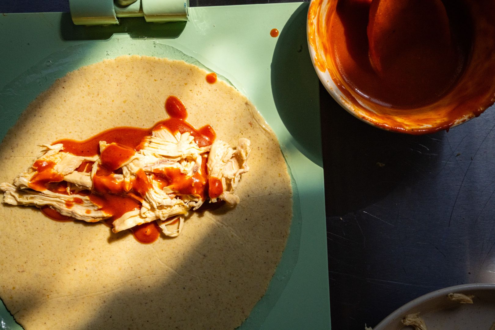 Empanadas de mole amarillo