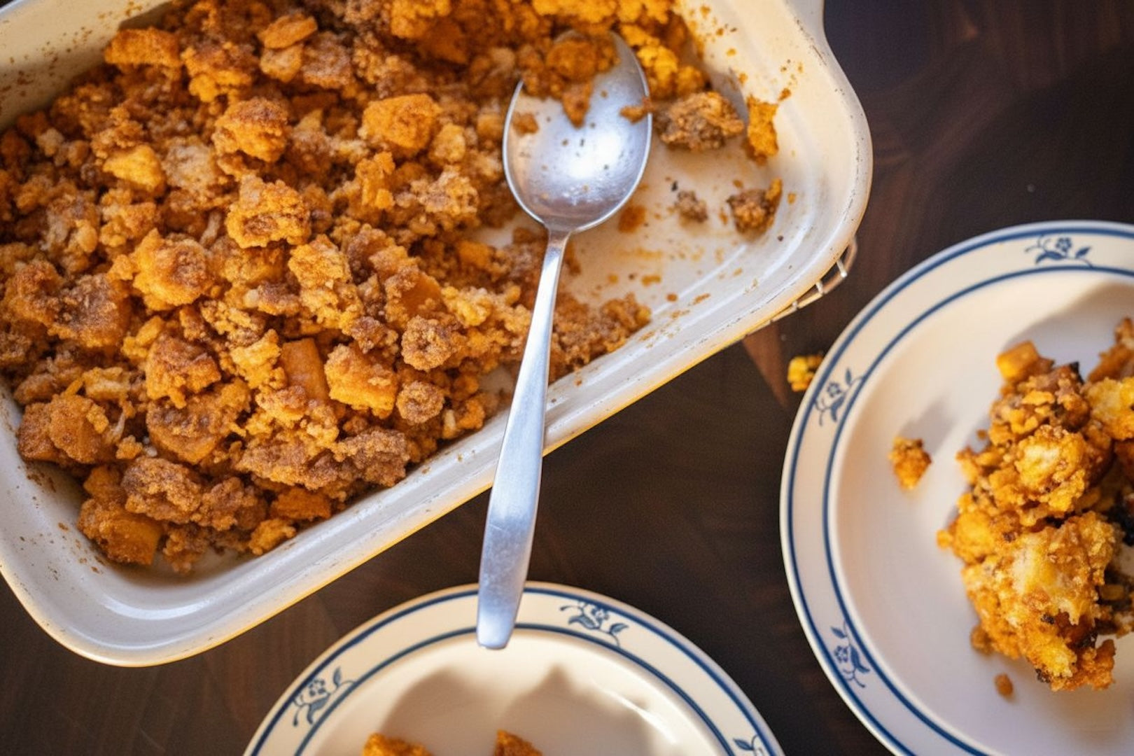 Turn Red Tamales Into the Coziest Holiday Stuffing