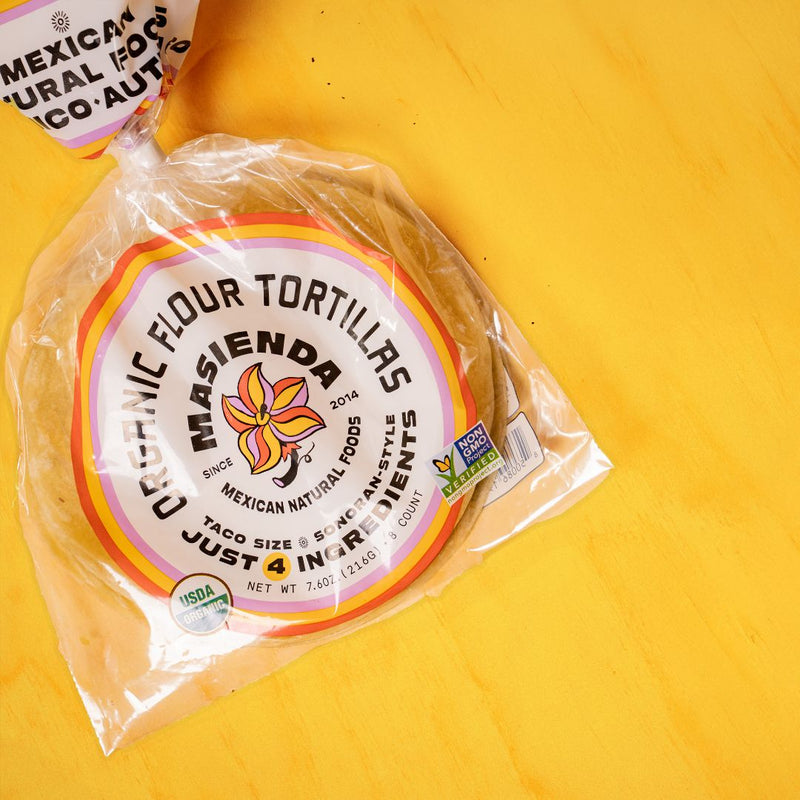Organic Flour Tortillas
