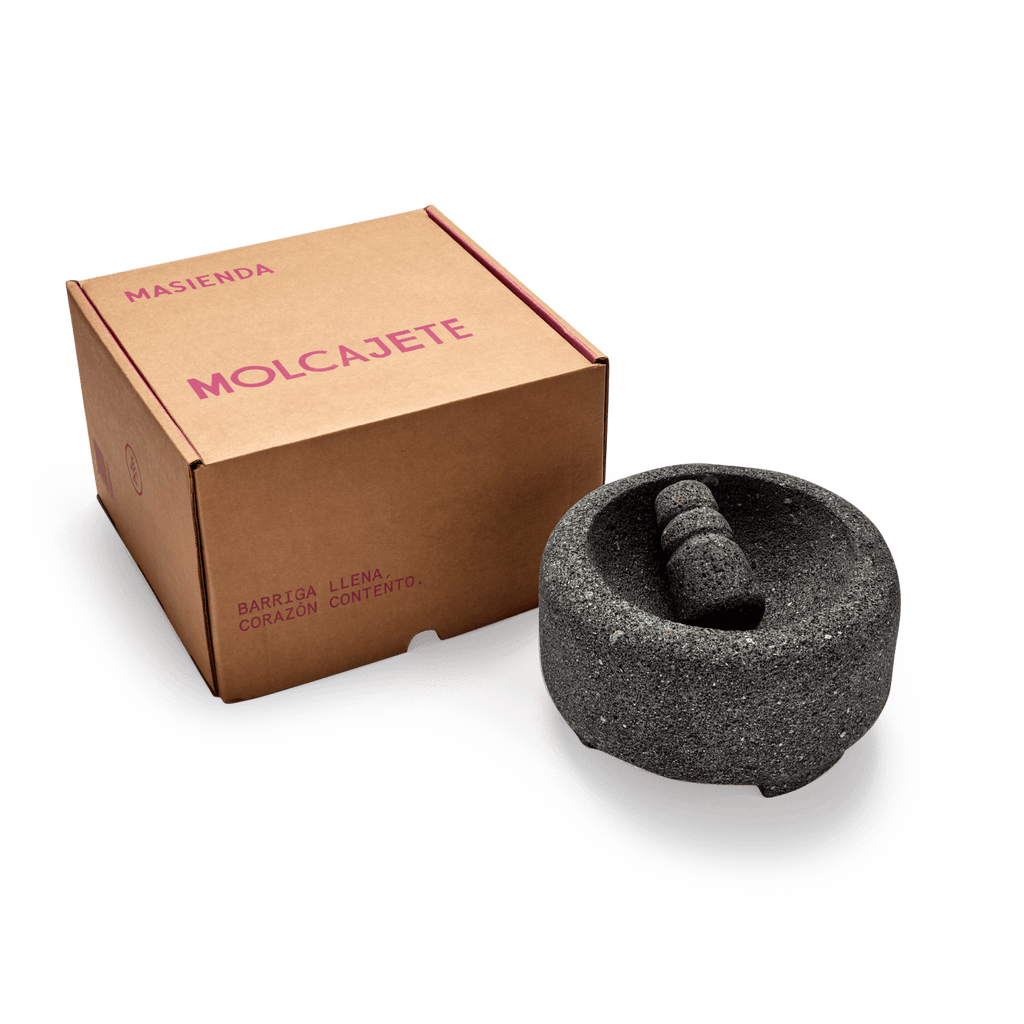 Molcajete with Packaging