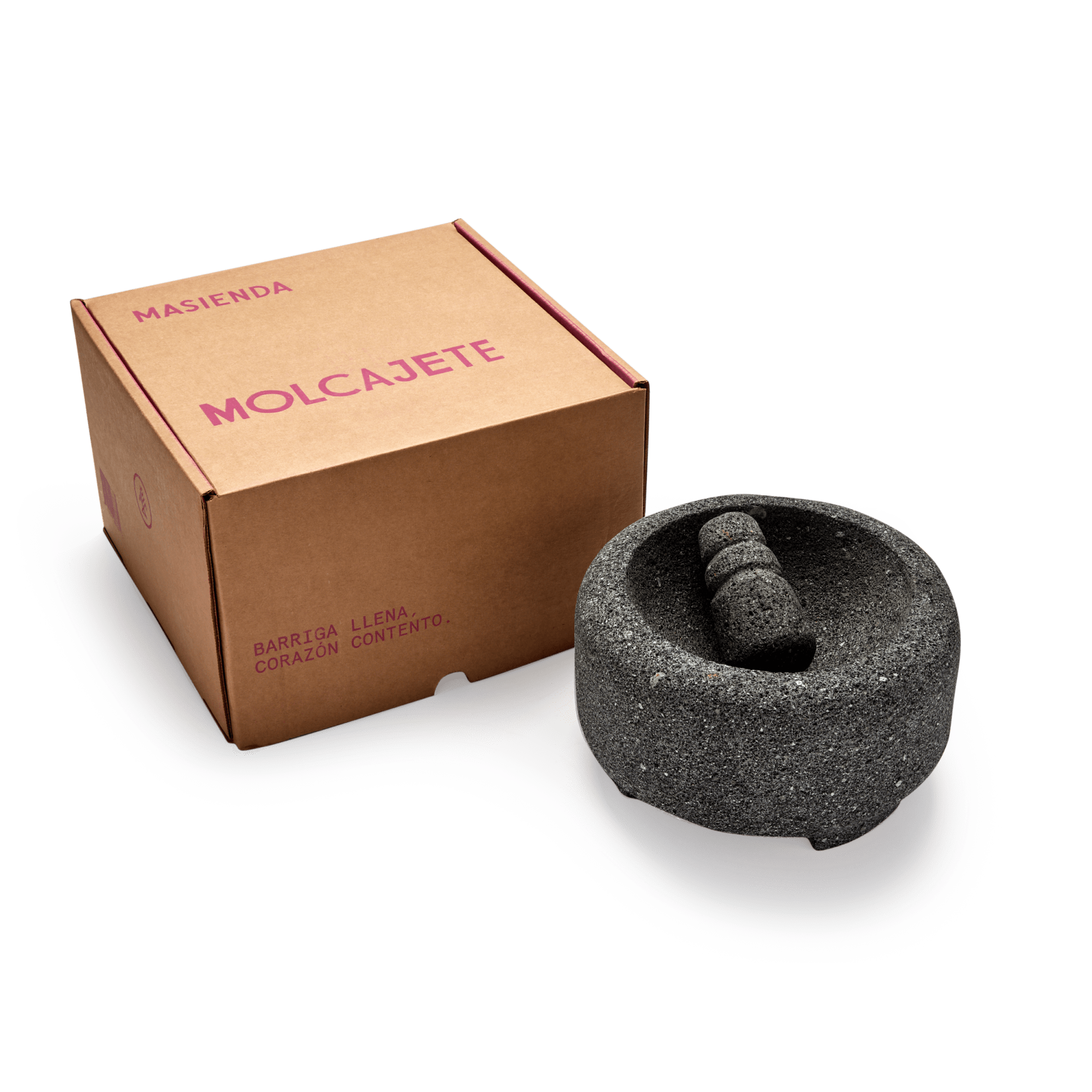 Molcajete with Packaging