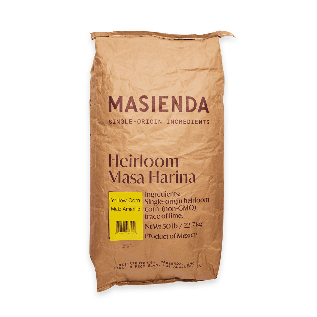 Harina de Masa Heirloom | Masa Harina Amarilla | 50 lb