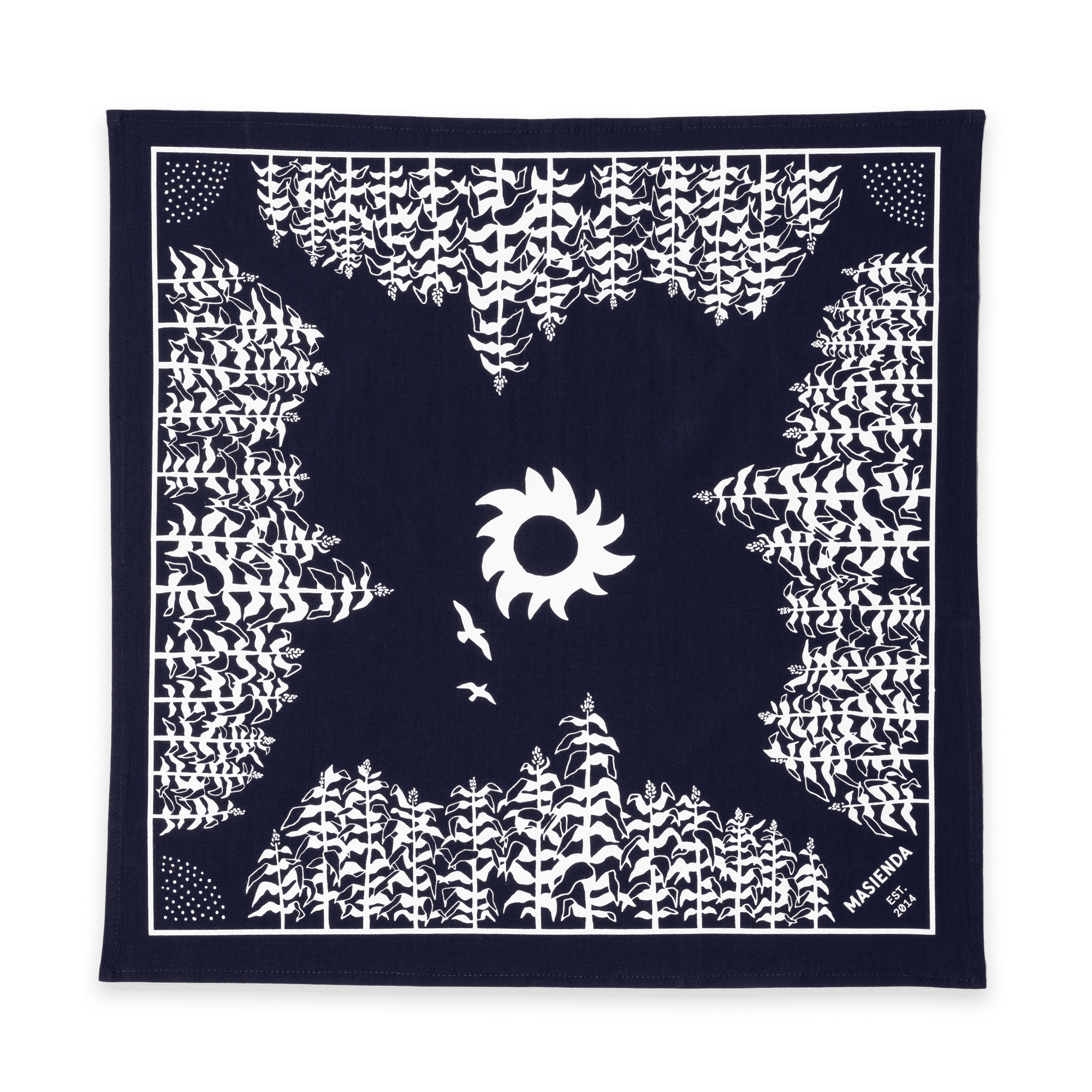 Milpa Bandana - Navy Blue