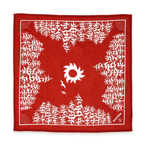 Milpa Bandana - Watermelon Red | #7 of #8