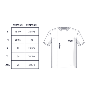 Sizing Chart - Comfort Colors T-Shirt | #4 of #4