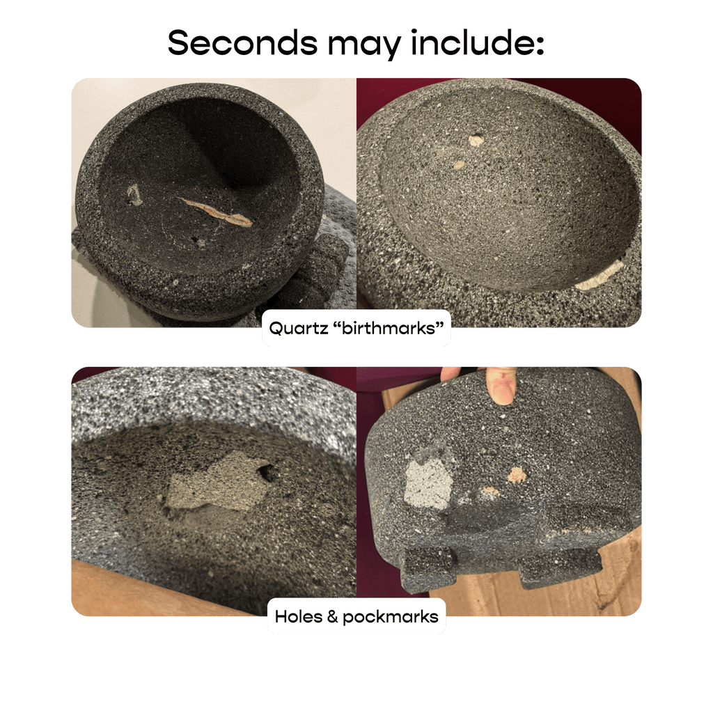 Molcajete Seconds Examples