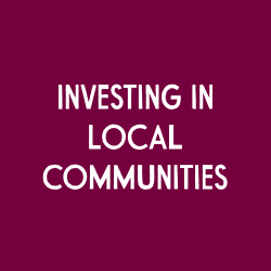 Invertir en las comunidades locales