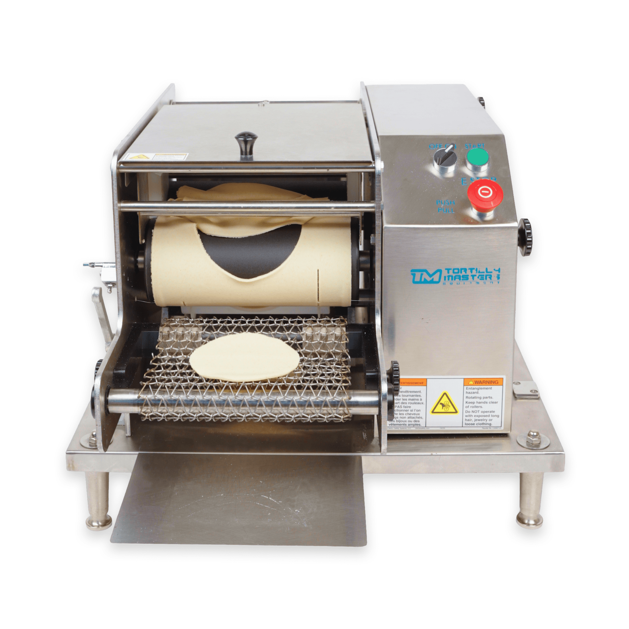 Tortilladora Ventura Flex TM-105®: Tortilladora de Maíz (Sheeter)