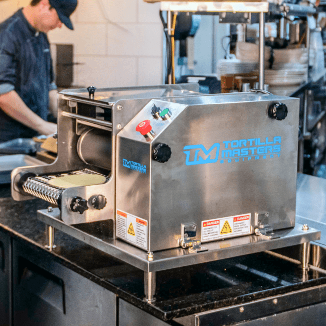Tortilladora Ventura Flex TM-105®: Tortilladora de Maíz (Sheeter)