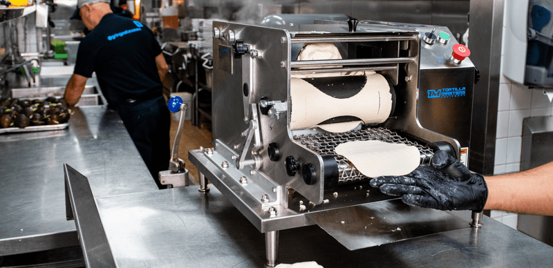 Tortilladora Ventura Flex TM-105®: Tortilladora de Maíz (Sheeter)
