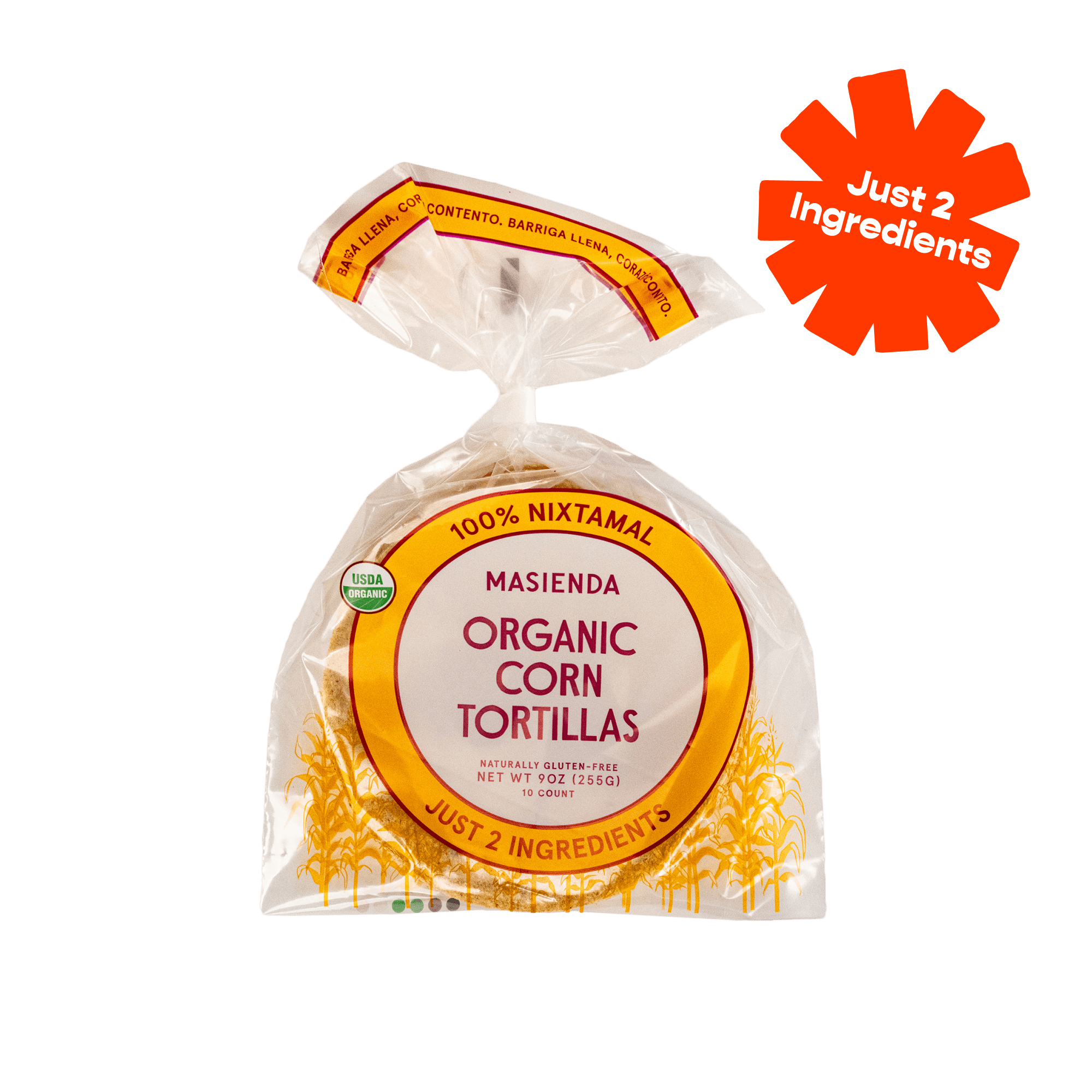 Masienda Tortillas - Yellow Corn - Front