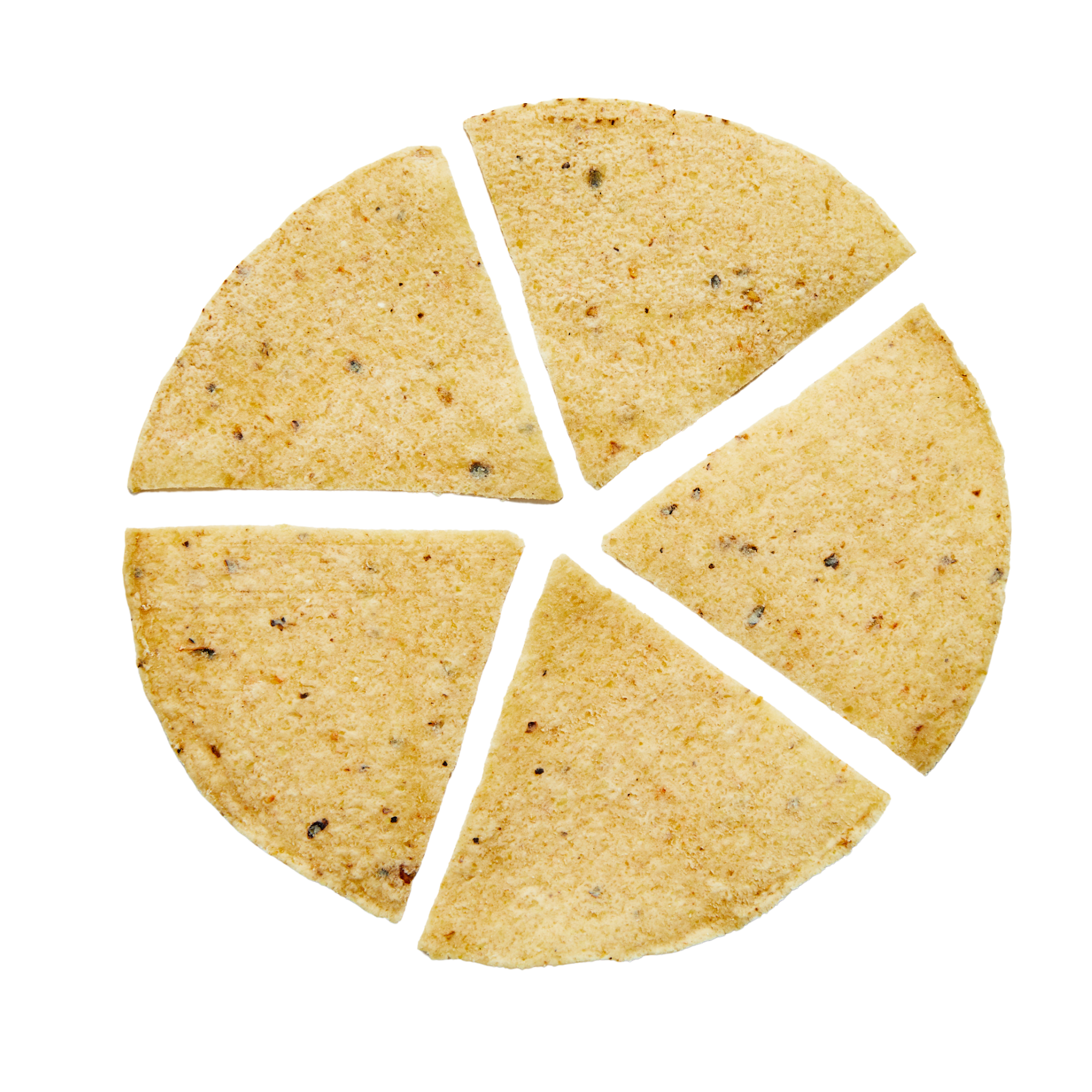 totopos precortados congelados