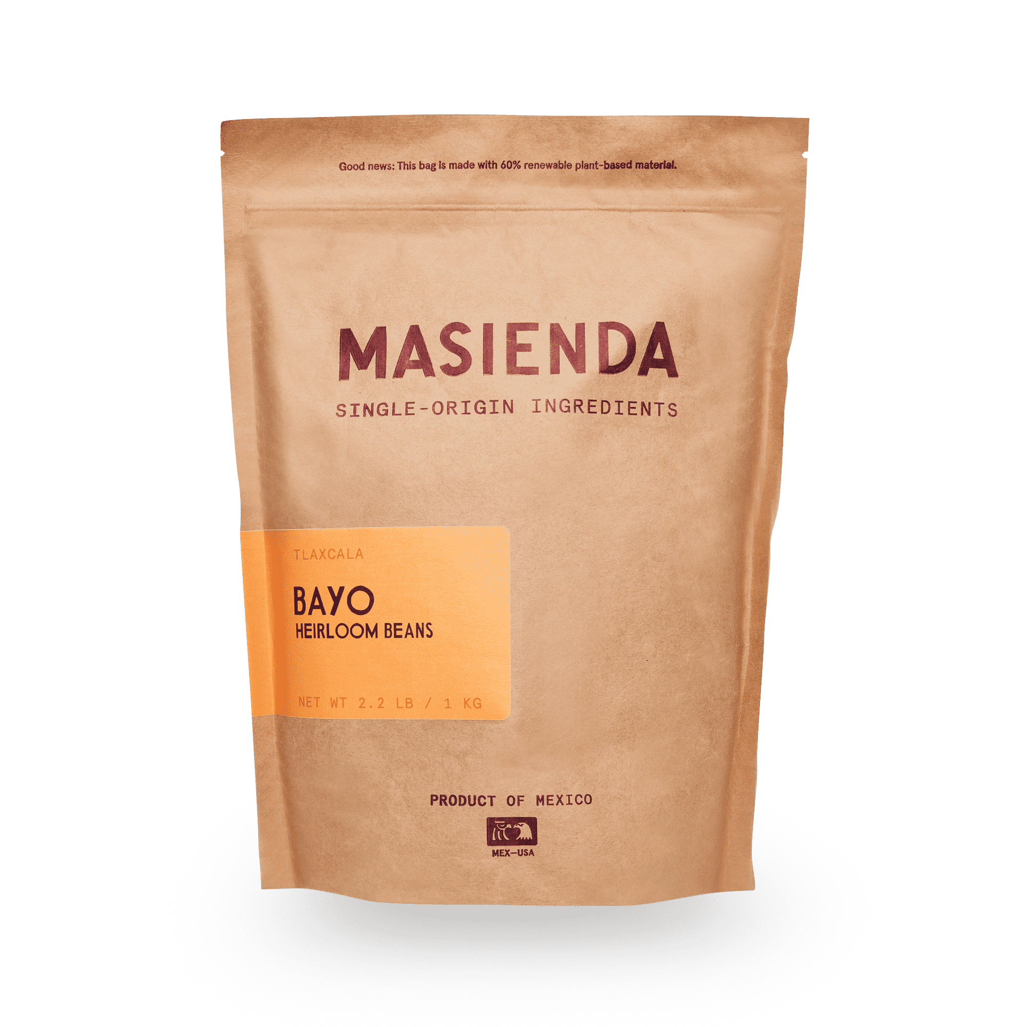 Heirloom Bayo Beans | Masienda Mexican Beans | 2.2 lb