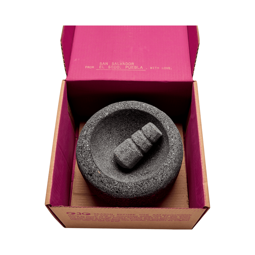 Molcajete in Packaging