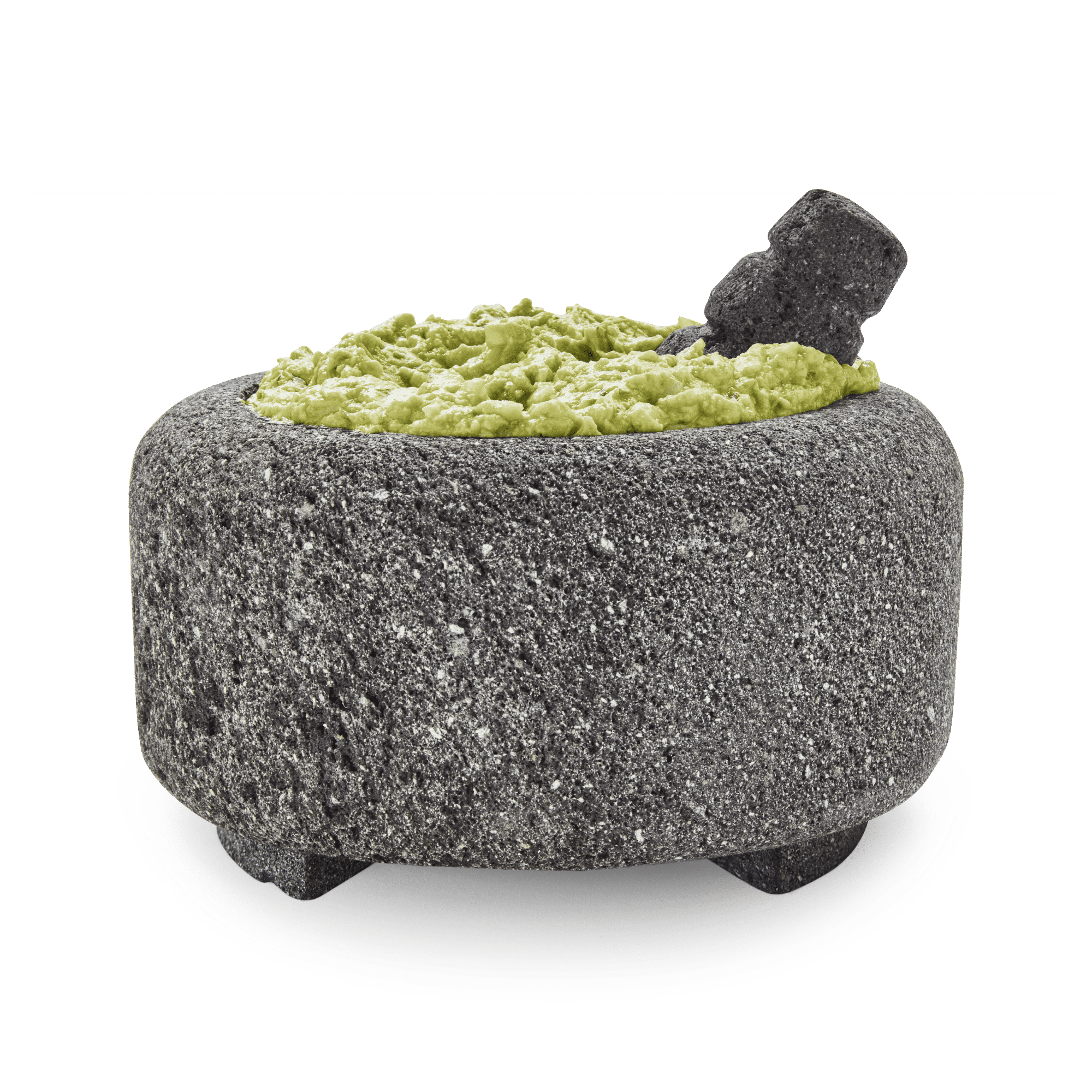 Molcajete with Guacamole