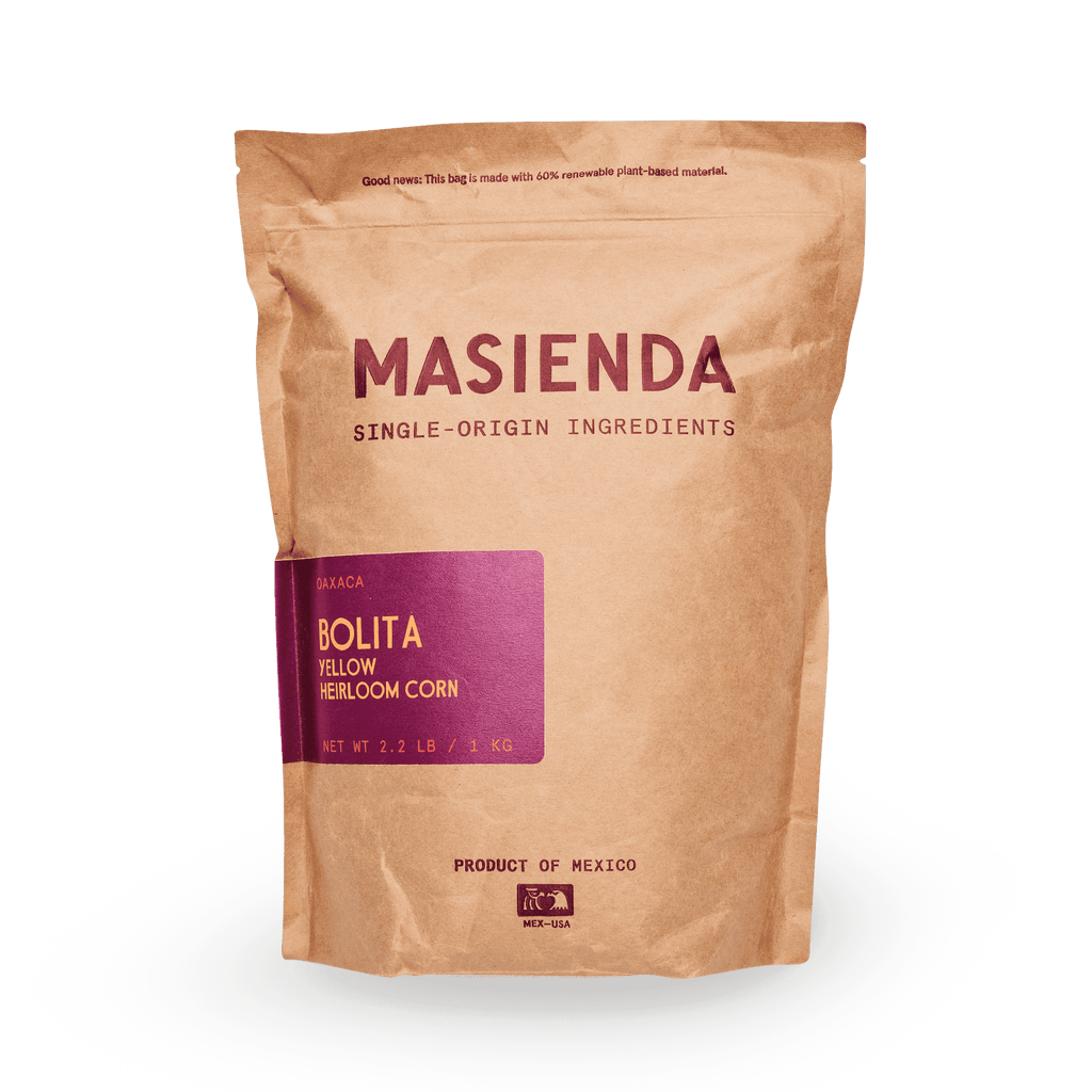 Maíz Nativo | Masienda Yellow Bolita Amarillo | 55 lb