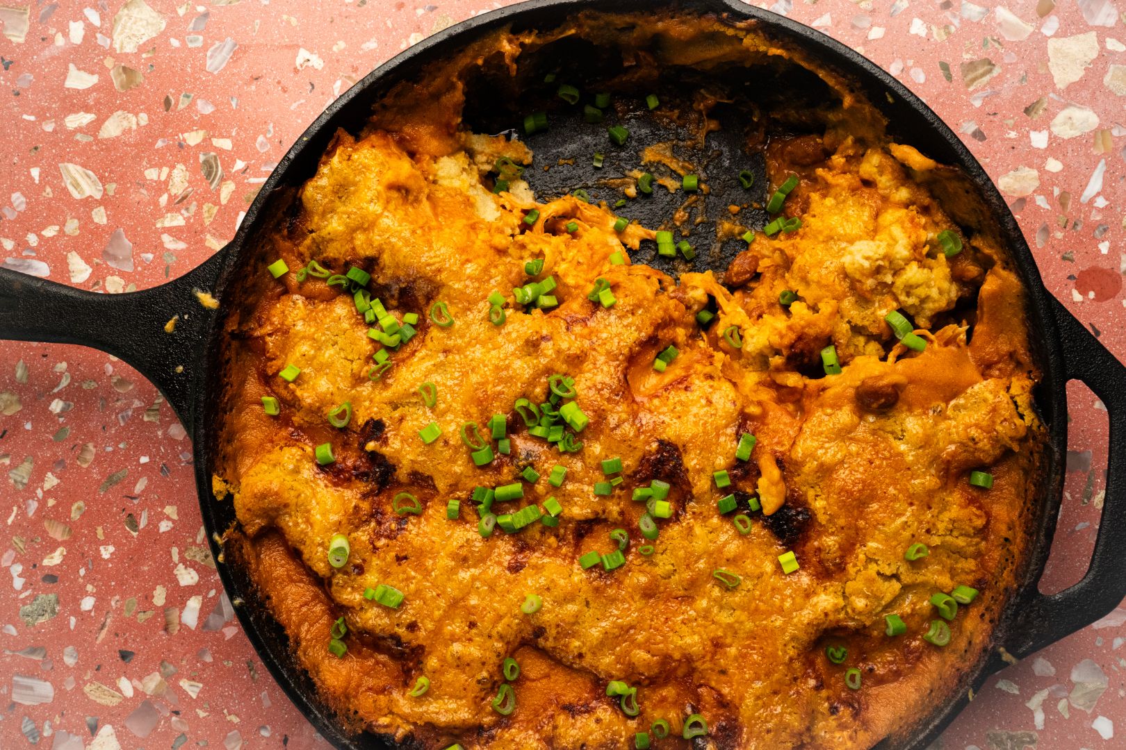 Pastel de tamal de pavo