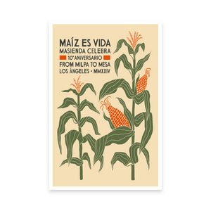 Cartel Maíz Es Vida