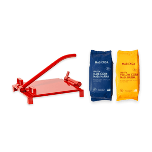 Kit básico para tortillas (masa amarilla)