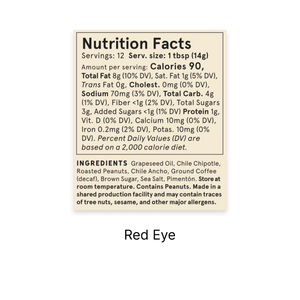 Pura Macha Red Eye - Información nutricional | #9 de #9